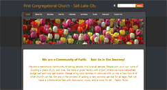 Desktop Screenshot of firstcongregationalslc.org